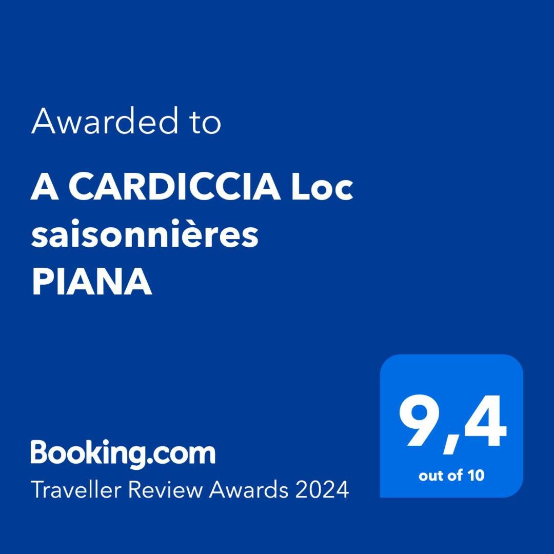 דירות פיאנה A Cardiccia Loc Saisonnieres Piana מראה חיצוני תמונה